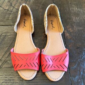 Red Sandals by Cupid